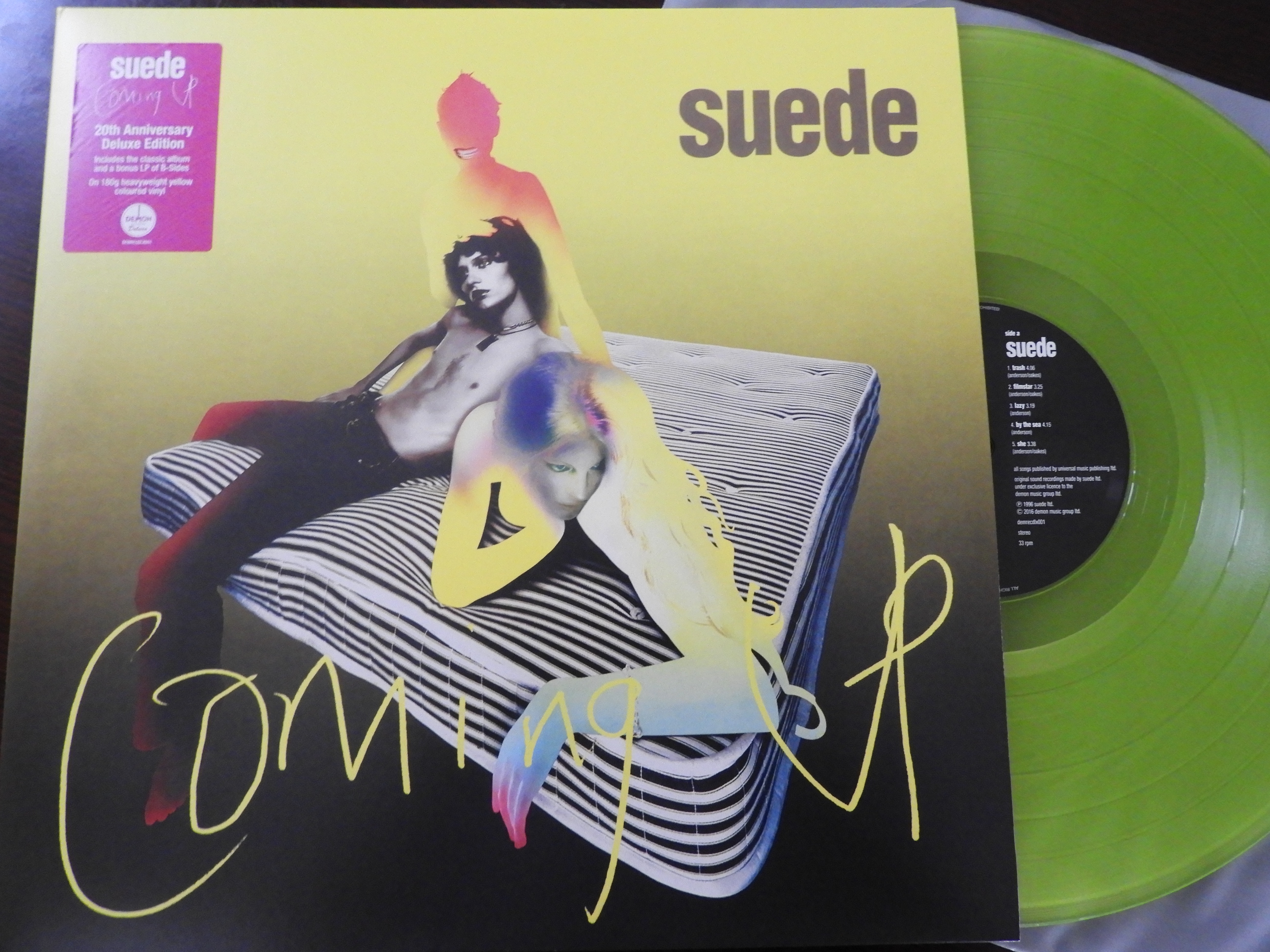 Vinyl love: Suede “Coming up” – My (life in) music lists