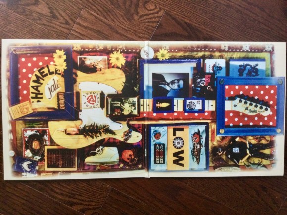 'Hallucigenia' inside gatefold