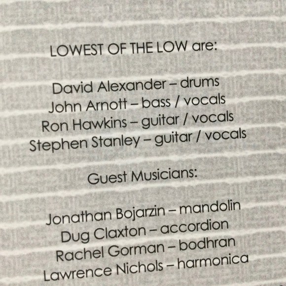 'Shakespeare my butt' insert band members